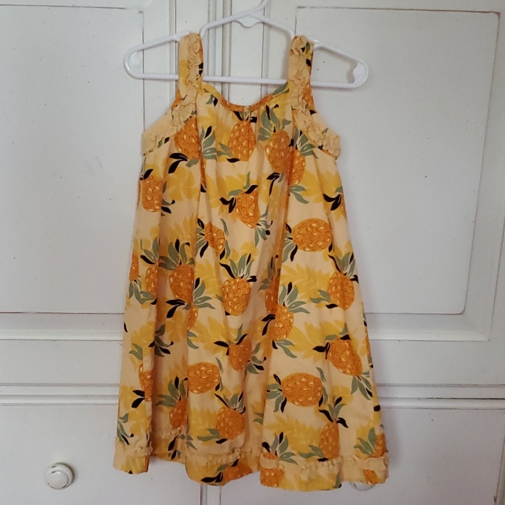 Janie and Jack pineapple dress